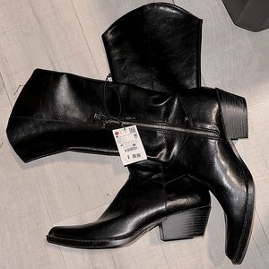 Cowboy Style Boots Zara